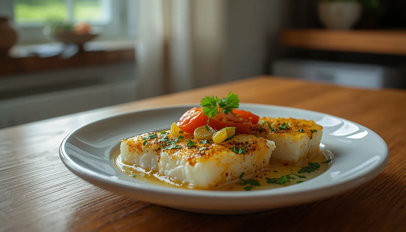 Bacalao al Ajillo en Freidora de Aire — El Clásico Español en 15 Minutos