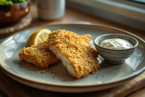 Bacalao Rebozado con Panko en Freidora de Aire — Crujiente y Sin Aceite