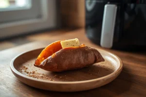 Boniato Asado en Freidora de Aire — Tierno por Dentro y Crujiente por Fuera