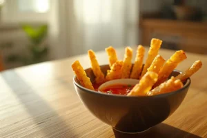 Chips de Surimi en Freidora de Aire — El Snack Viral que No Para de Sorprender