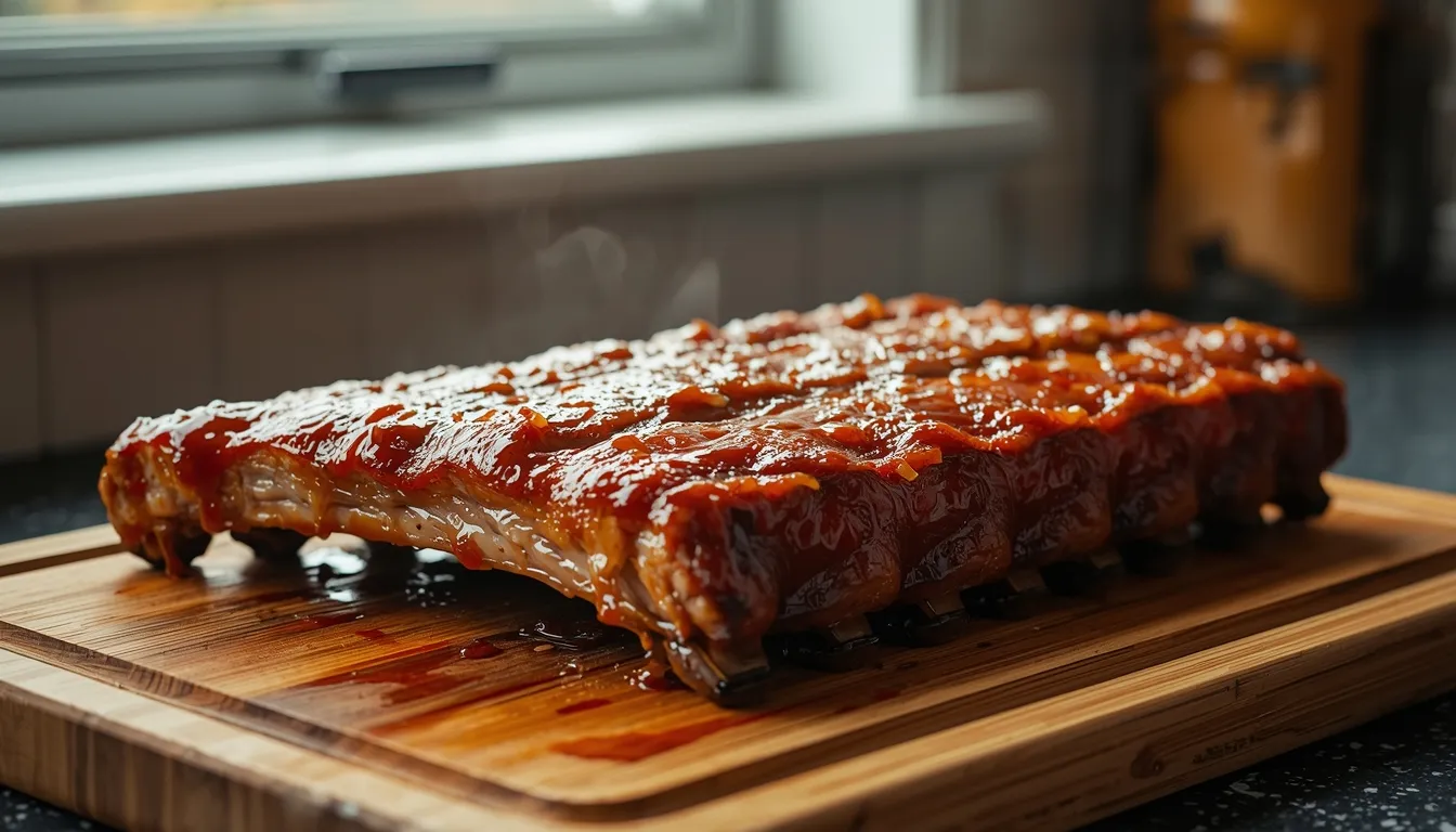 Costillas de Cerdo en Freidora de Aire — Tiernas, Jugosas y con Piel Caramelizada