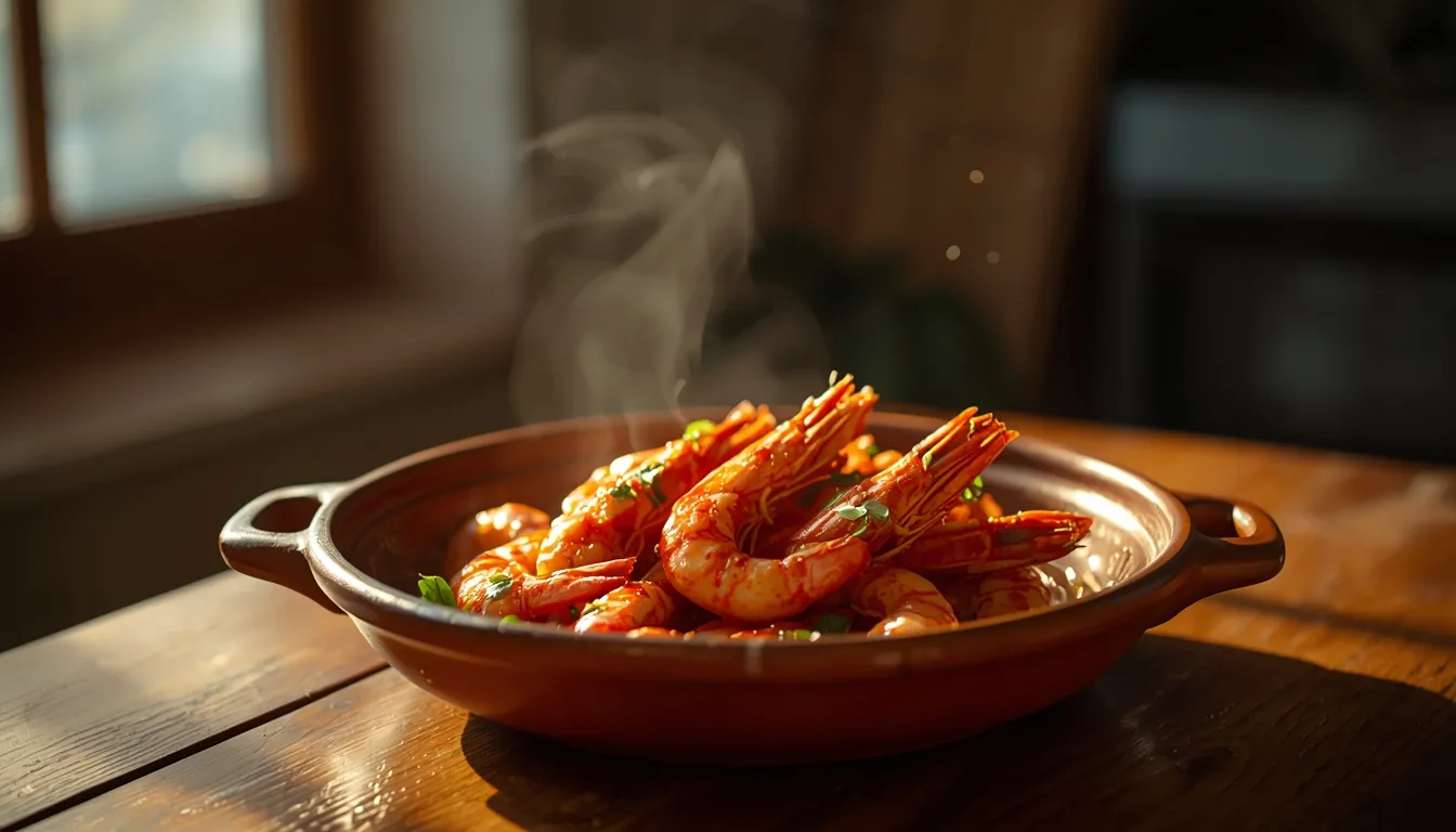 Gambas al Ajillo en Freidora de Aire — El Aperitivo Español en 8 Minutos