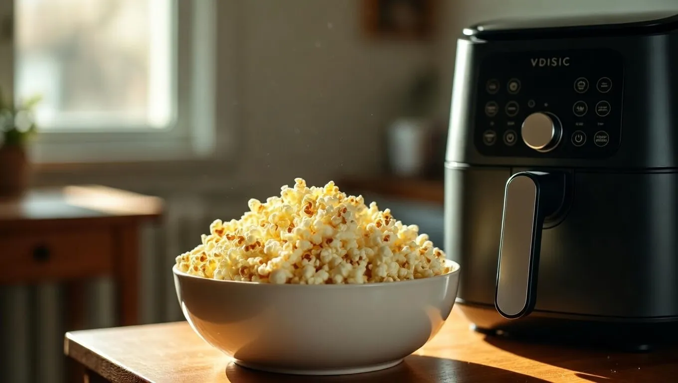 Palomitas en Freidora de Aire — El Truco para que No se Quemen
