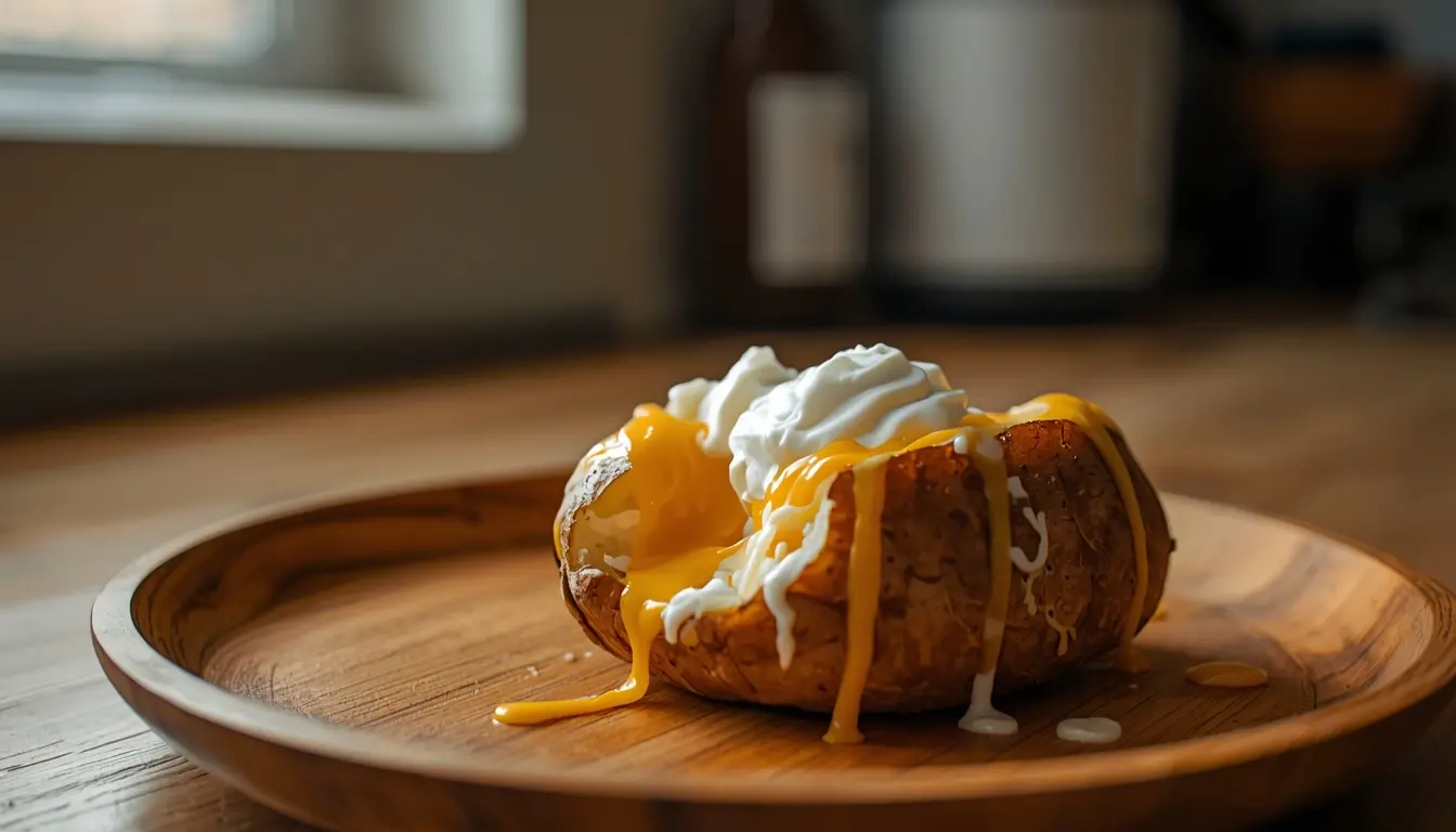 Patatas Asadas en Freidora de Aire — Enteras y con Relleno en 45 Minutos