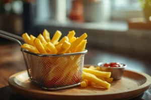 Patatas Fritas Congeladas en Freidora de Aire — Tiempos Exactos por Tipo