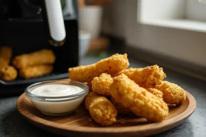 Pickles Caseros en Freidora de Aire — Pepinillos Crujientes en 10 Minutos