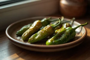 Pimientos de Padrón en Freidora de Aire — Crujientes y sin Aceite en 8 Minutos