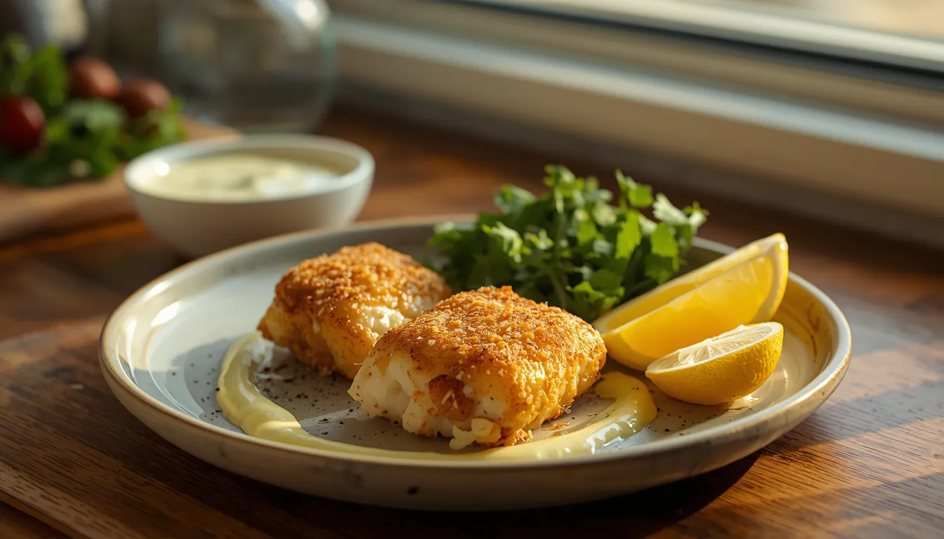 Rape en Freidora de Aire — Jugoso y con Alioli en 15 Minutos