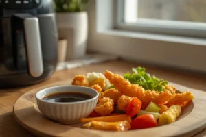 Verduras en Tempura en Freidora de Aire — Crujientes y Sin Aceite