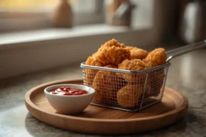 Nuggets en Freidora de Aire: Congelados o Caseros — Crujientes en 12 Minutos