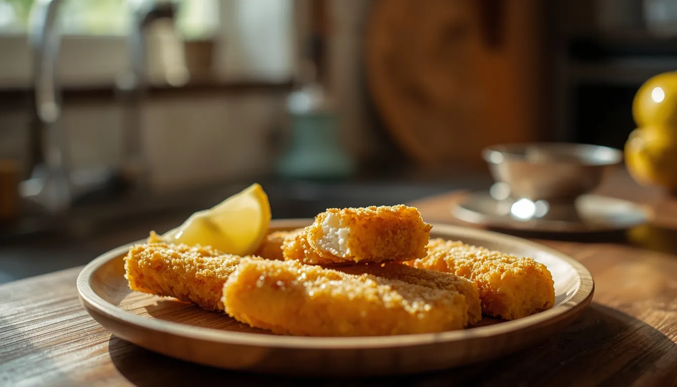 Palitos de Pescado en Freidora de Aire — Caseros y Más Crujientes que los del Súper