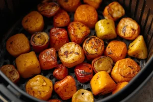 Verduras Asadas en Freidora de Aire — Tiempos y Temperaturas