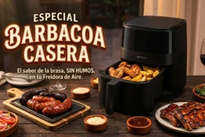 Especial Barbacoa Casera en Freidora de Aire: El Sabor de la Brasa Sin Humos