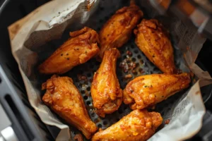 Alitas Congeladas Freidora de Aire — Tiempo Exacto para que Queden Crujientes