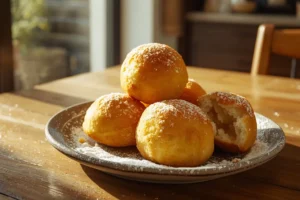 Buñuelos de Viento en Freidora de Aire — Esponjosos y Huecos por Dentro