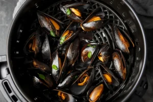 Mejillones en Freidora de Aire — Tiempo Exacto para que Queden Perfectos