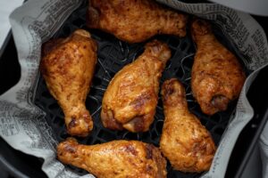 Muslos de Pollo en Freidora de Aire — Tiempo Exacto para que Queden Crujientes