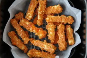 Palitos de Cangrejo en Freidora de Aire — Tiempo Exacto y Crujientes