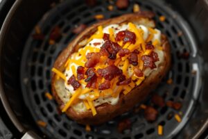 Patatas Rellenas en Freidora de Aire — Tiempo Exacto y Receta Fácil