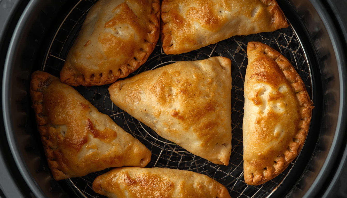 Empanadas de Hojaldre en Freidora de Aire — Tiempo Exacto