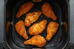 Tiras de Pollo en Freidora de Aire — Tiempo Exacto para que Queden Crujientes