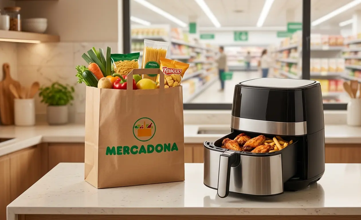 Novedades Mercadona freidora aire productos nuevos en estanterías