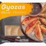 gyozas Mercadona airfryer con base crujiente y dorada recién salidas de la freidora
